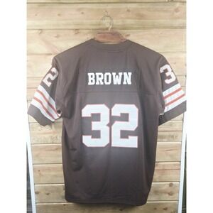 Jim Brown 1957-66 Cleveland‎ Browns NFL 2XL  AUTHENTIC STITCHED Throwback Jersey